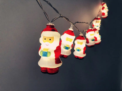 Holiday Radiance Santa Lights for Christmas Decor